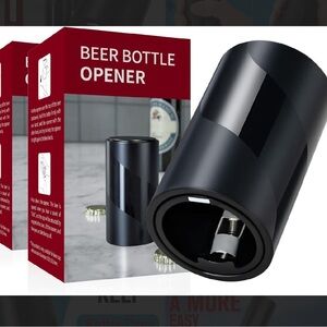 YNS Generic Black Beer Bottle Opener